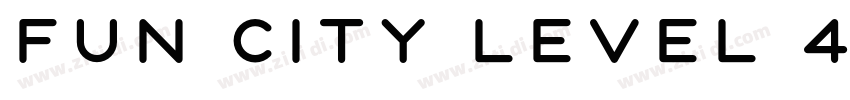 Fun City Level 4 Basic字体转换 Fun City Level 4 Basic字体转换